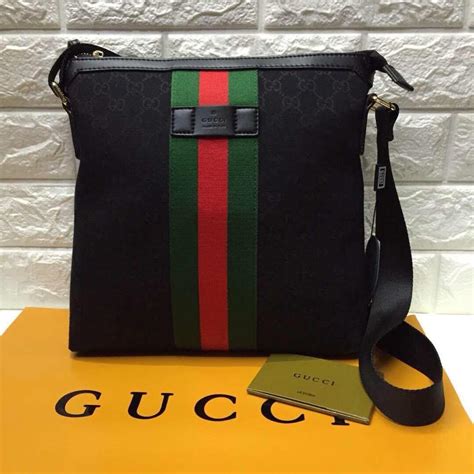 gucci sling backpack mens|gucci sling bag original.